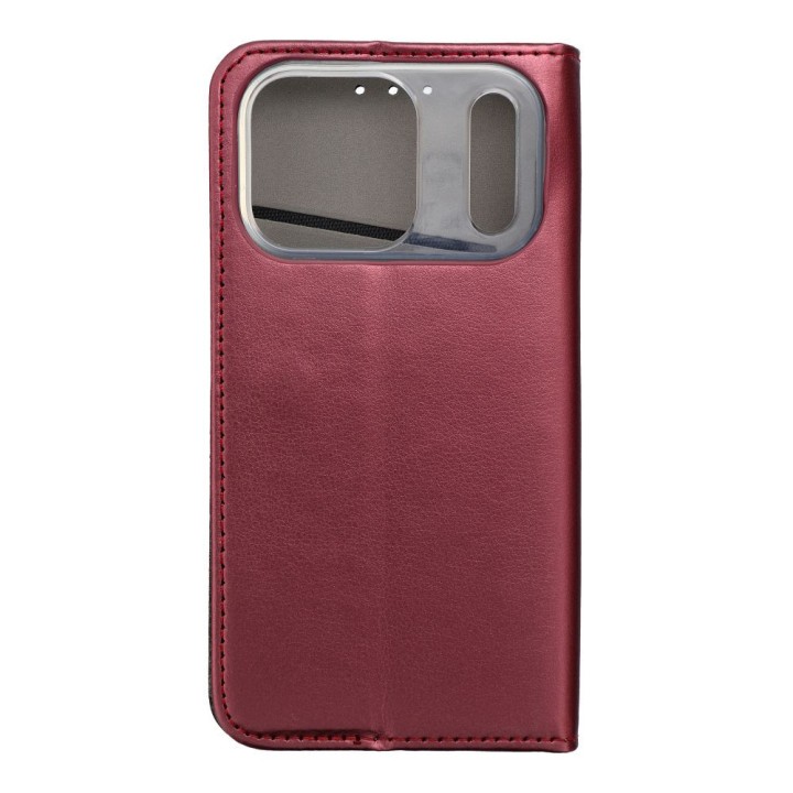 Чохол з клапаном для iPhone 17 PRO / 18 PRO Smart Magneto бордовий