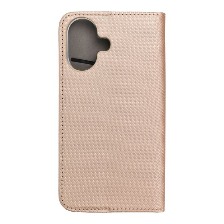 Flip case for iPhone 17 / 18 Smart Case Book gold