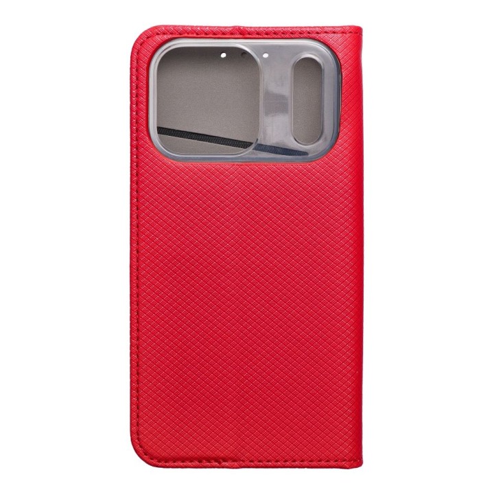 Etui z klapką na iPhone 17 PRO / 18 PRO Smart Case Book czerwone