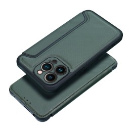 Flip case for iPhone 17 / 18 Razor Book dark green