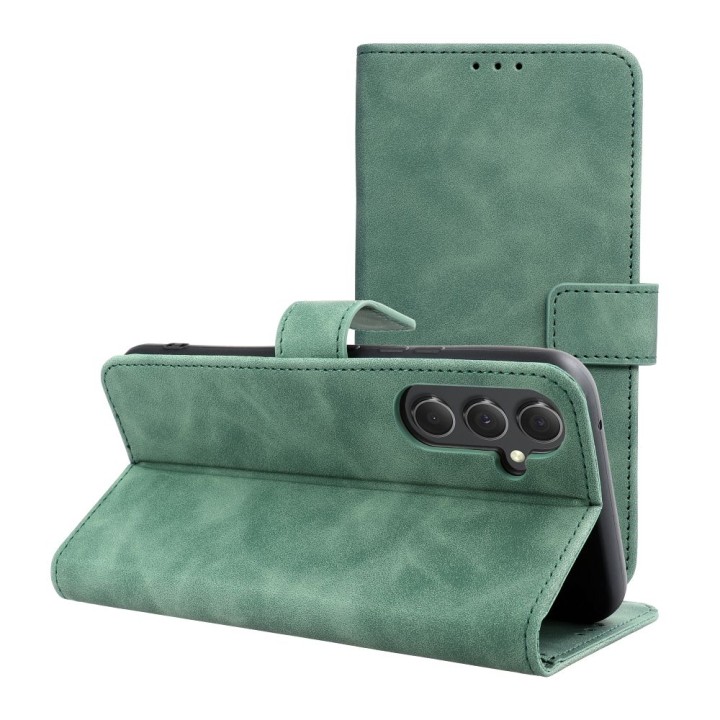 Flip case for Samsung A54 5G Tender Book green
