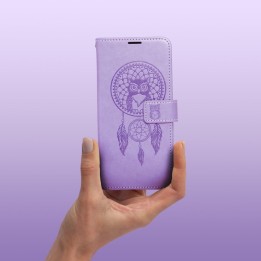 Flip case for iPhone 17 PRO MAX / 18 PRO MAX Mezzo Book dreamcatcher purple