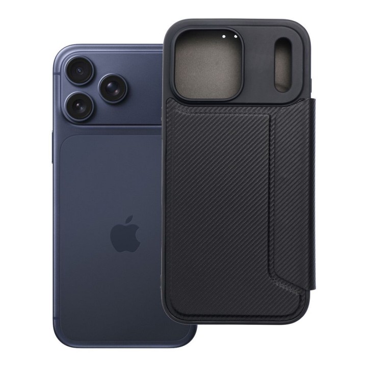 Чехол с клапаном для iPhone 17 PRO MAX / 18 PRO MAX Razor Book черный