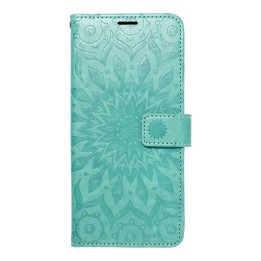 Чехол с клапаном для iPhone 17 PRO MAX / 18 PRO MAX Mezzo Book mandala зеленый
