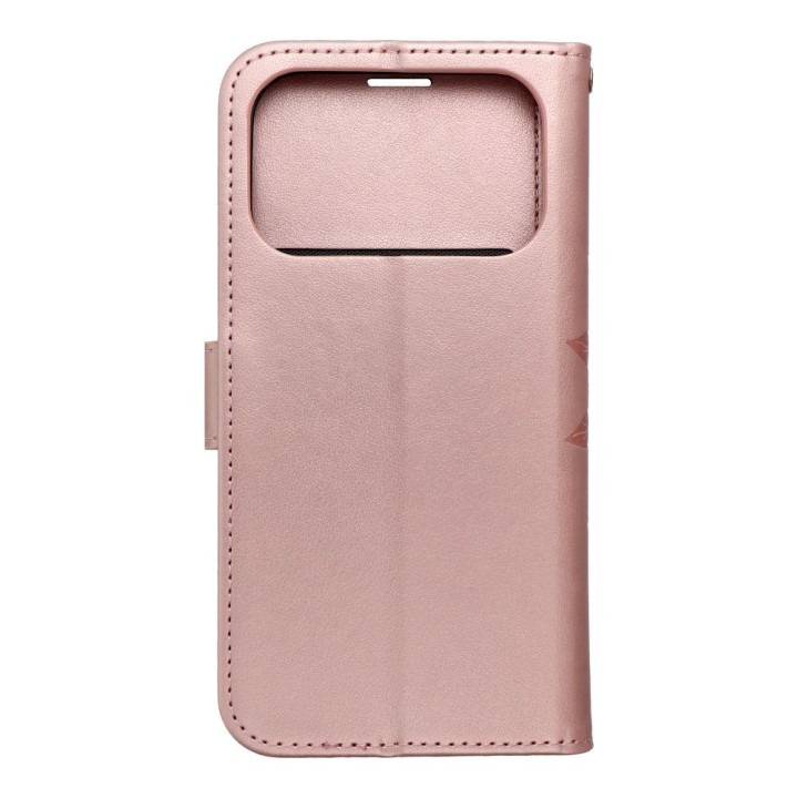 Чехол с клапаном для iPhone 17 PRO / 18 PRO Mezzo Book мандала цвета розового золота