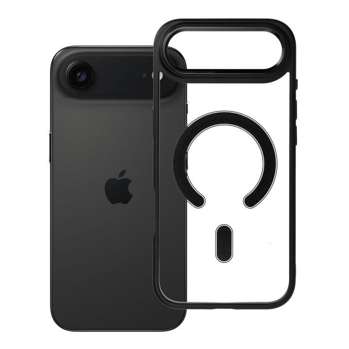 Чехол для iPhone 17 AIR Color Edge Mag Cover совместимый с MagSafe черный