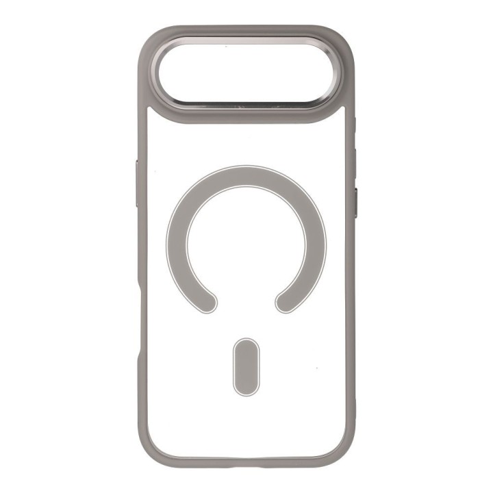 Case for iPhone 17 AIR Color Edge Mag Cover compatible with MagSafe titanium grey
