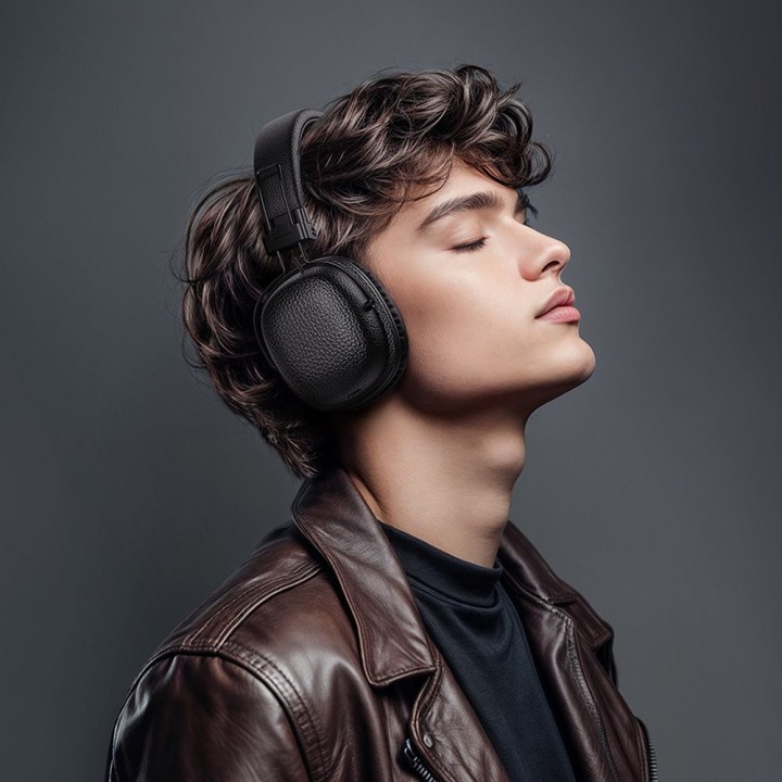 Wireless headphones on-ear Hoco W64 black