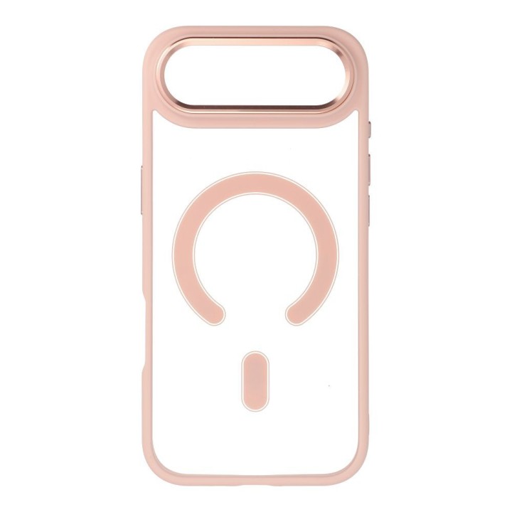 Чохол для iPhone 17 AIR Color Edge Mag Cover сумісний із MagSafe рожевий