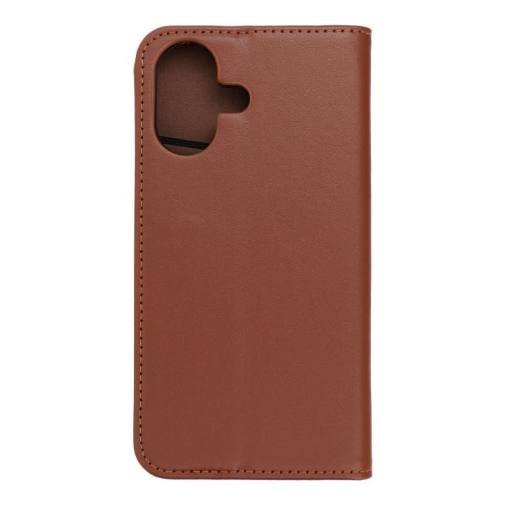 Flip case for iPhone 17 / 18 Smart Pro Book leather brown