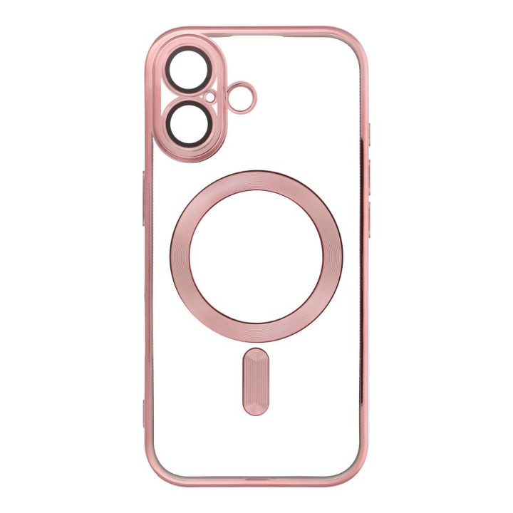 Case for iPhone 17 Electro Mag Cover MagSafe compatible gold pink