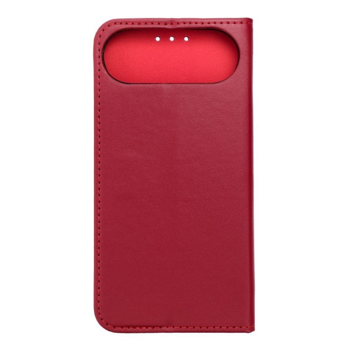 Flip case for iPhone 17 AIR Smart Pro Book leather maroon