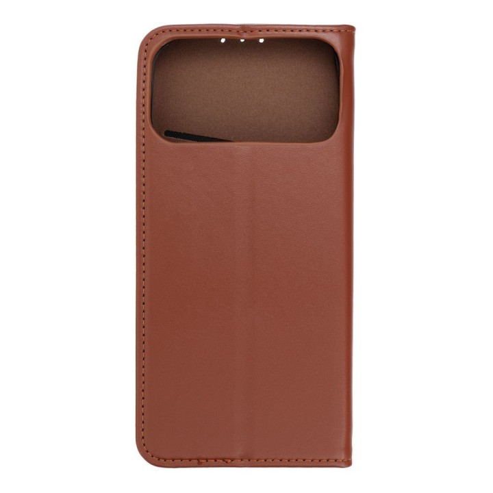 Чехол с клапаном для iPhone 17 PRO MAX / 18 PRO MAX Smart Pro Book кожаный коричневый