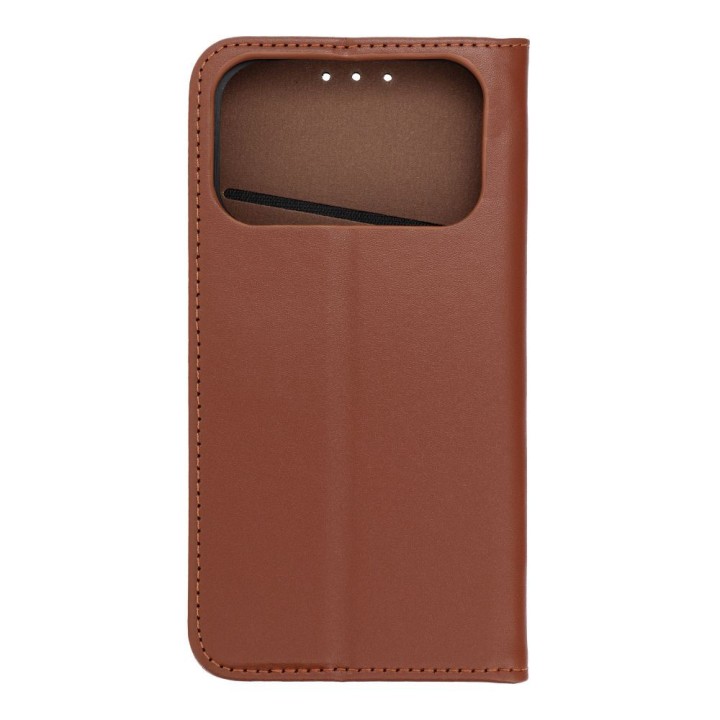 Flip case for iPhone 17 PRO / 18 PRO Smart Pro Book leather brown