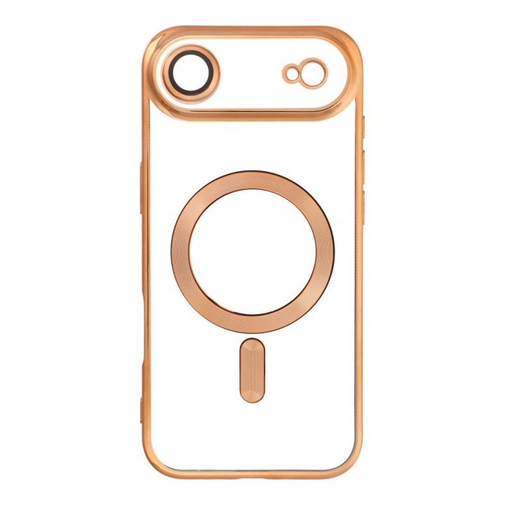 Case for iPhone 17 AIR Electro Mag Cover MagSafe compatible gold