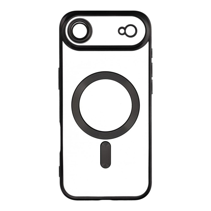 Чохол для iPhone 17 AIR Electro Mag Cover сумісний із MagSafe чорний
