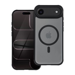 Чехол для iPhone 17 AIR Full Matte Mag Cover совместимый с MagSafe черный