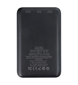 Powerbank ultra slim 5000mAh черный