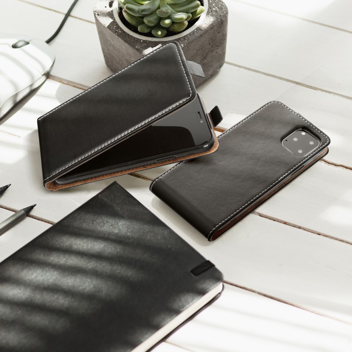 Flip case vertical for Samsung S10e Slim Flexi Fresh black