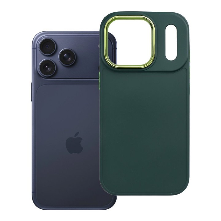Case for iPhone 17 Pro / 18 Pro (low camera edge) Frame green