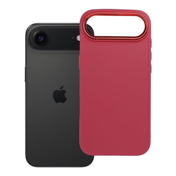 Чехол для iPhone 17 AIR Frame magenta