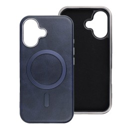Case for iPhone 17 Gentleman Mag Cover compatible with MagSafe navy blue