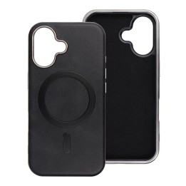 Case for iPhone 17 Pro Max / 18 Pro Max (low camera edge) Gentleman Mag Cover MagSafe compatible black