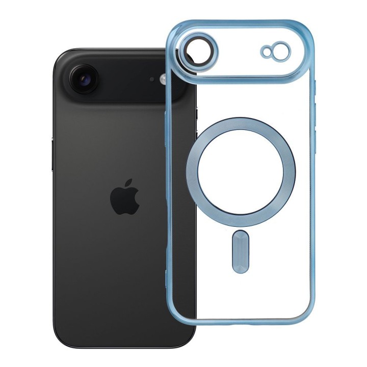 Чохол для iPhone 17 AIR Electro Mag Cover сумісний із MagSafe синій