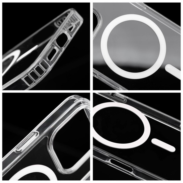Case for iPhone 17 Drop Glue Colorful Ring Mag Cover compatible with MagSafe grey