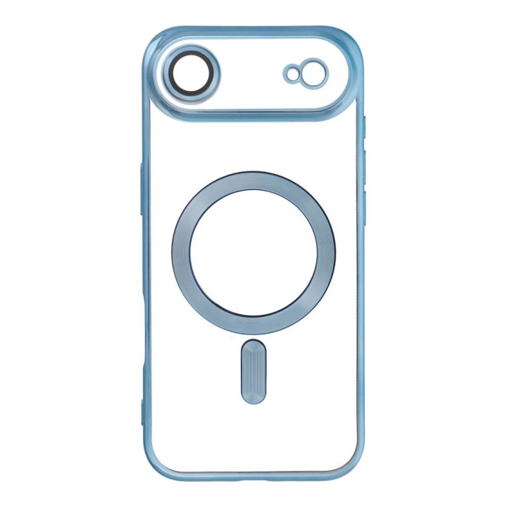 Чохол для iPhone 17 AIR Electro Mag Cover сумісний із MagSafe синій