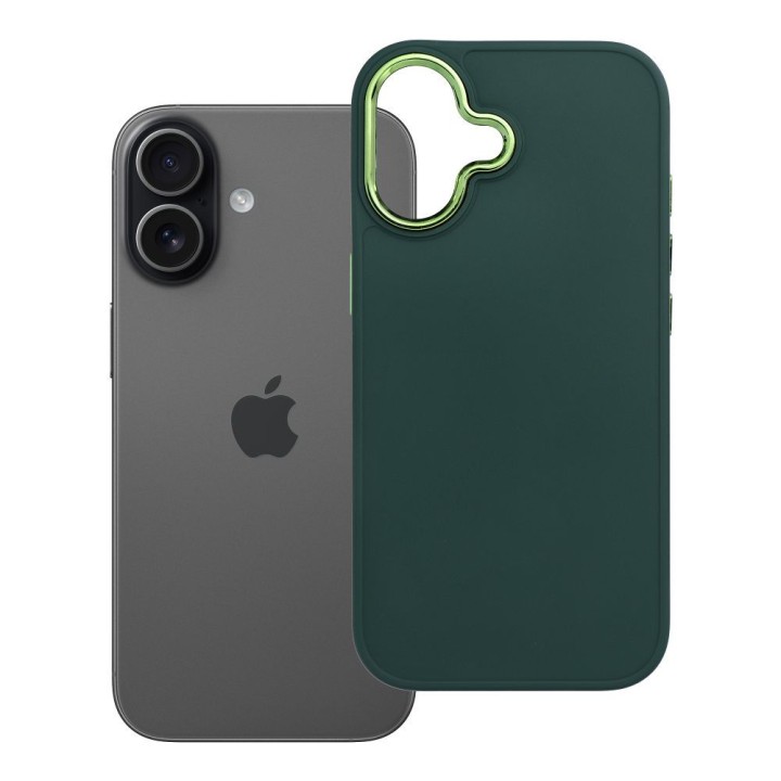 Чохол для iPhone 17 Frame зелений