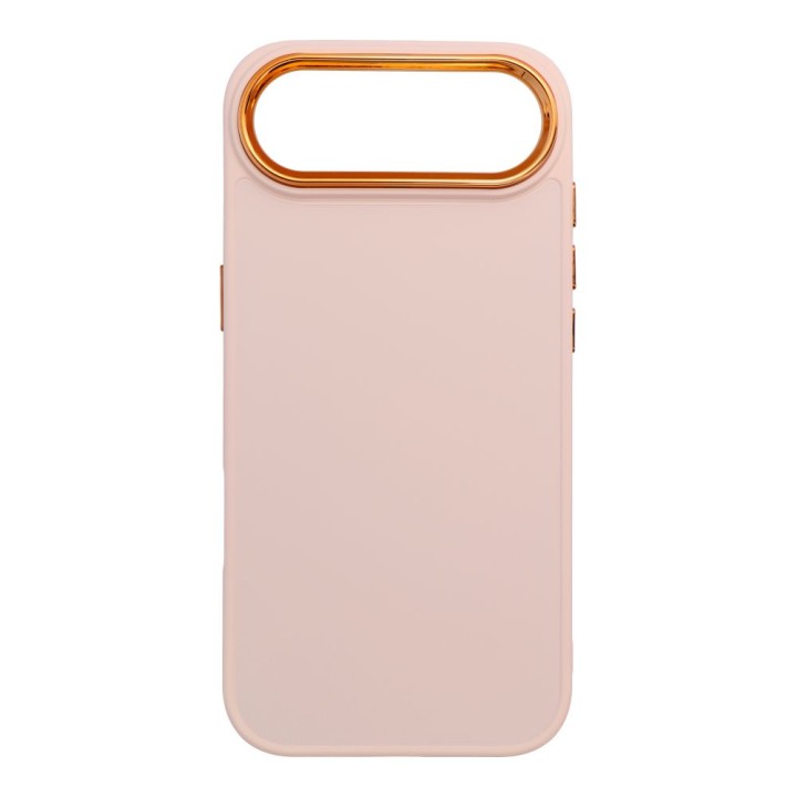 Чохол для iPhone 17 AIR Frame пудрово-рожевий