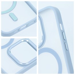 Case for iPhone 17 AIR Matte Mag Cover compatible with MagSafe blue