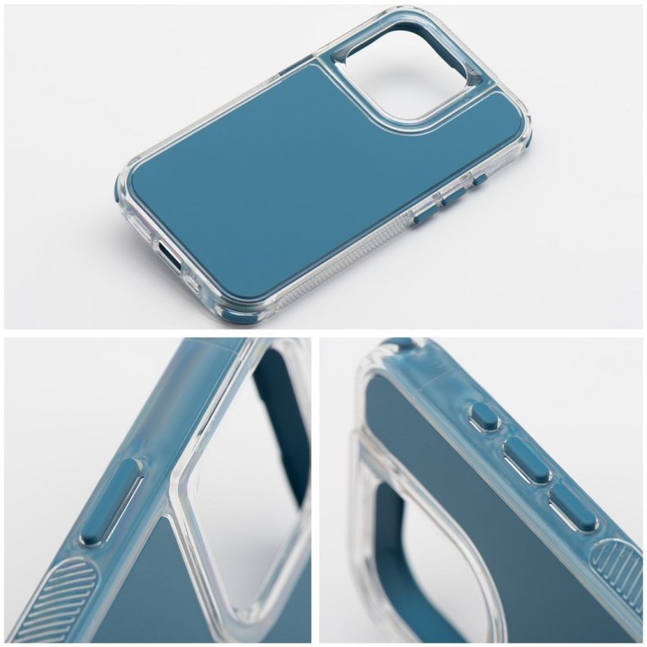 Чохол для iPhone 17 AIR Matrix синій