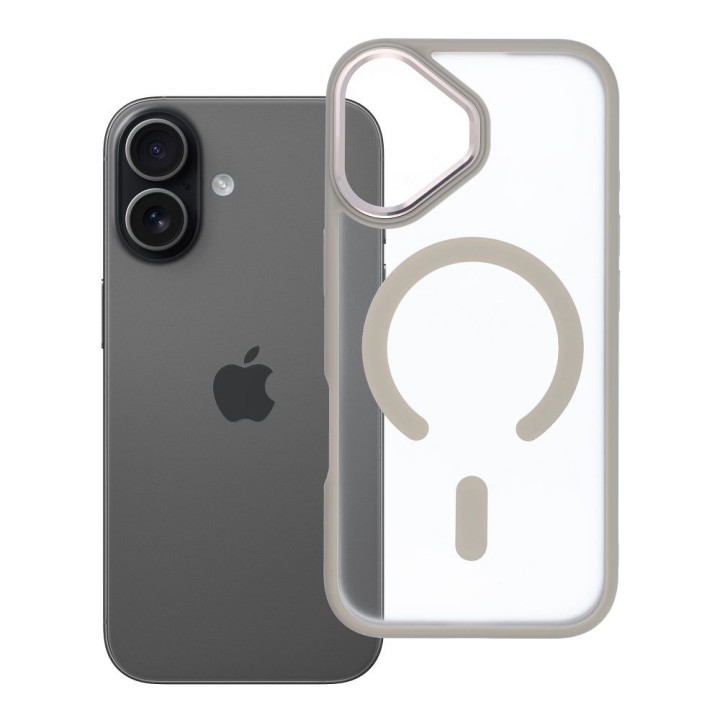 Чохол для iPhone 17 Matte Mag Cover сумісний з MagSafe титановий