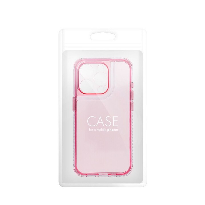 Case for iPhone 17 AIR Matrix Clear powder pink
