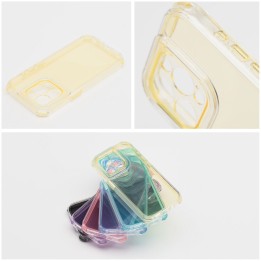 Чехол для iPhone 17 AIR Matrix Clear желтый
