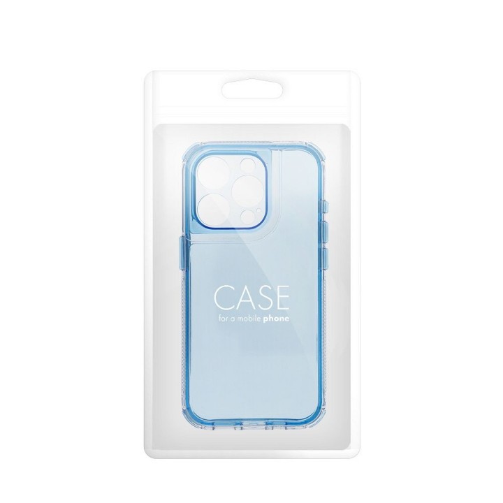 Чохол для iPhone 17 AIR Matrix Clear синій