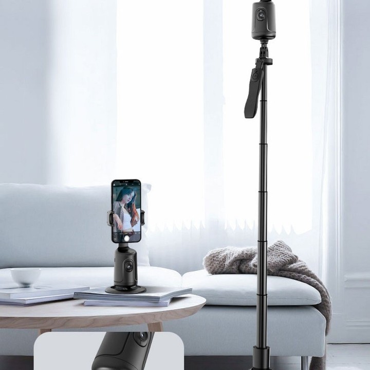 Desk holder with intelligent face and gesture recognition P1 black