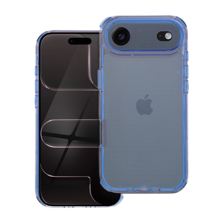 Case for iPhone 17 AIR Matrix Clear blue