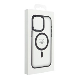 Чохол для iPhone 17 AIR Matte Mag Cover сумісний з MagSafe чорний