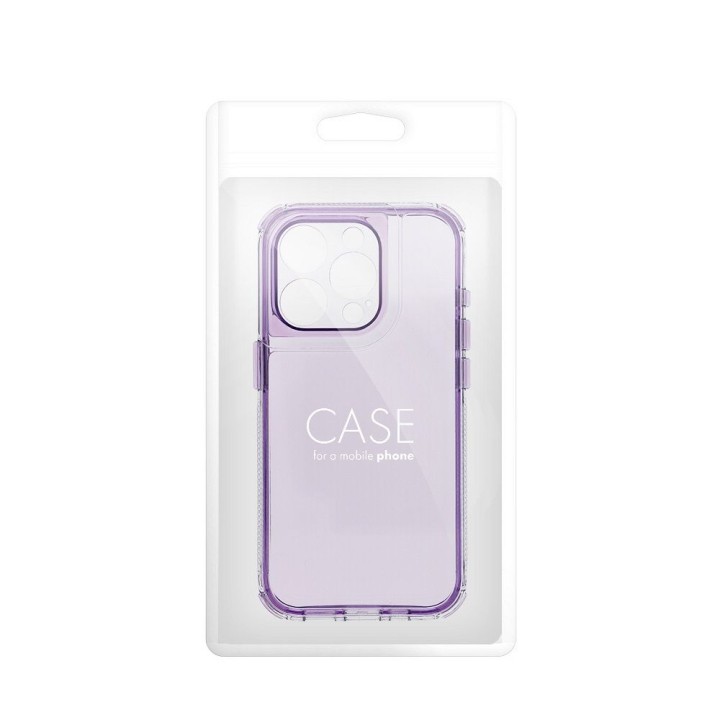 Etui na iPhone 17 AIR Matrix Clear jasnofioletowe