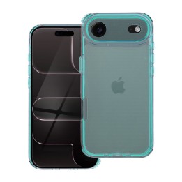 Чехол для iPhone 17 AIR Matrix Clear мятный