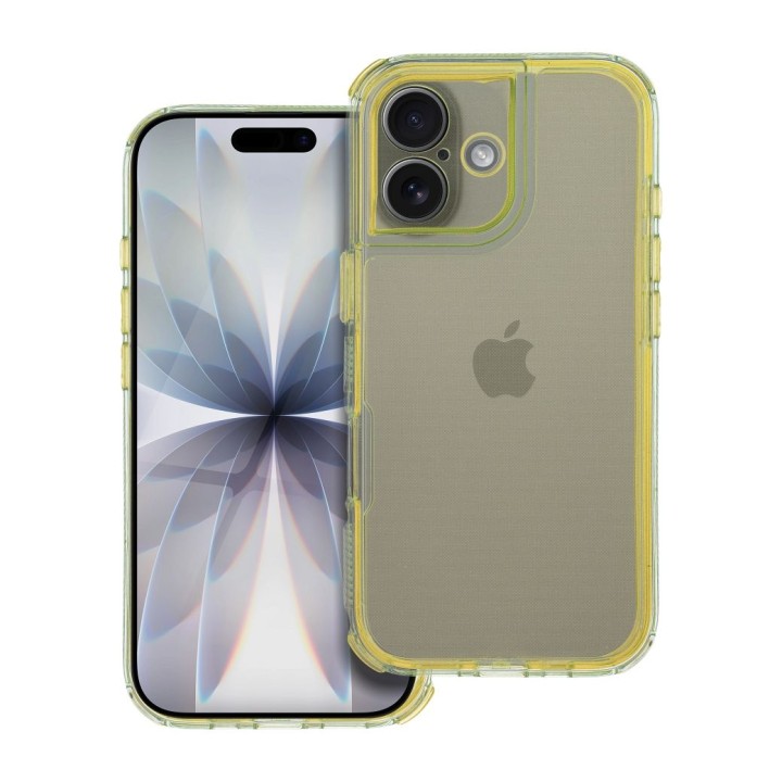 Чохол для iPhone 17 Matrix Clear жовтий