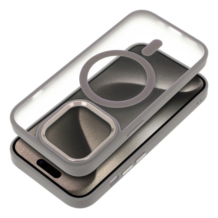 Case for iPhone 17 AIR Matte Mag Cover MagSafe compatible titanium
