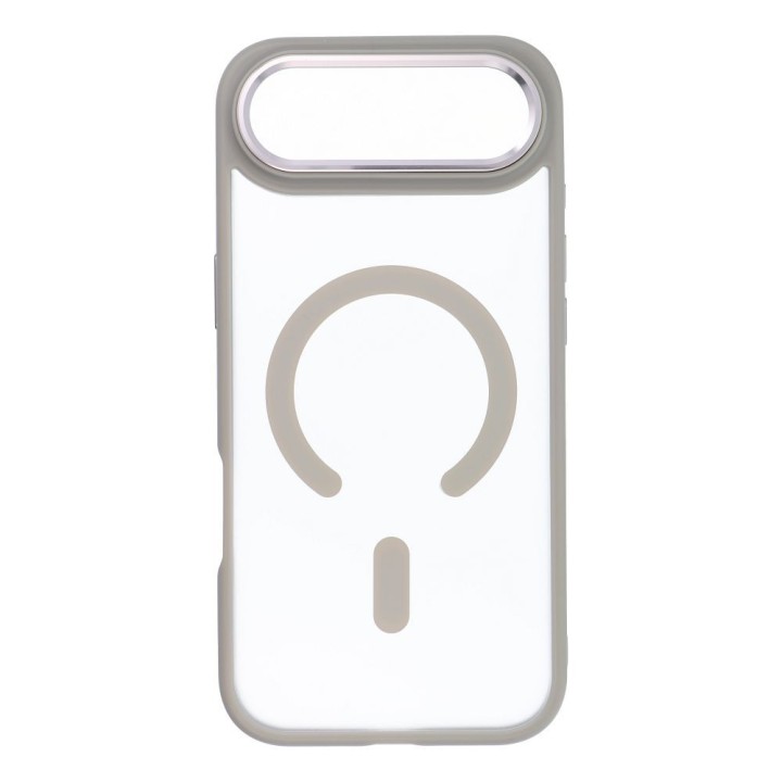 Чохол для iPhone 17 AIR Matte Mag Cover сумісний з MagSafe титановий