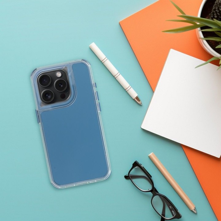 Case for iPhone 17 AIR Matrix blue