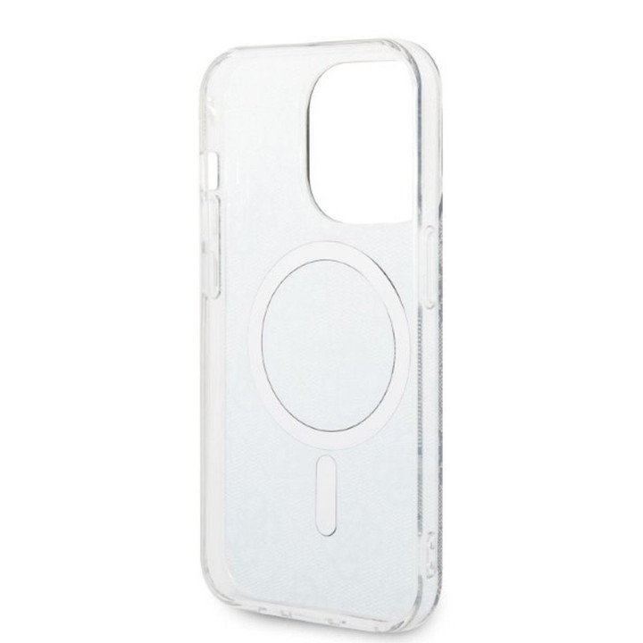 GUESS комплект для IPHONE 14 Pro, сумісний із MagSafe GUBPP14LH4EACSB (Bundle Pack / Case + Charger / 4G), золотий синій