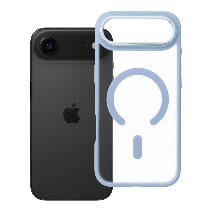 Чохол для iPhone 17 AIR Matte Mag Cover сумісний із MagSafe синій