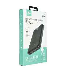 Powerbank ultra slim 5000mAh черный